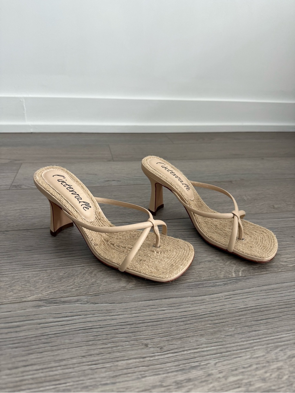 L'INTERVALLE Raffia Heels - Picture 3 of 4